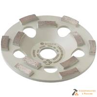 Чашка алмазная двурядная BOSCH, 125мм, EF Concrete