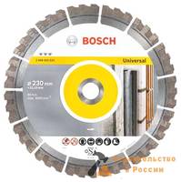 Диск алмазный BOSCH, 230x22,23мм, BF Universal, универ