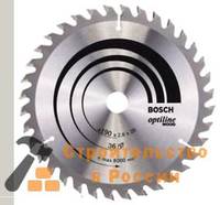 Диск пильный BOSCH OPTILINE, 190х20мм, 36