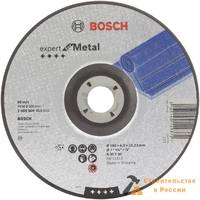 Диск шлифовальный BOSCH, 180x6мм, металл