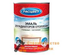 Эмаль алкид Расцвет, для радиаторов, 1кг