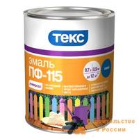 Эмаль ПФ-115 ТЕКС Универсал, синяя глянц, 2,5кг