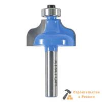 Фреза кромочная калевочная с подшипником Кратон O25,7х13,0 мм R3,5 мм, хв. 8 мм