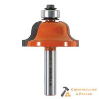 Фреза кромочная калевочная с подшипником Кратон PROFESSIONAL O28,6х13,0 мм R4,0 мм, хв.8 мм