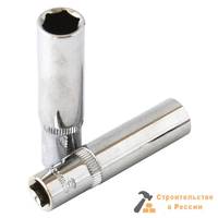 Головка торцевая Кратон удлиненная 6-гранная 1/4 4 мм