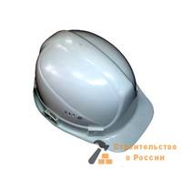 Каска защитная для строительно-монтажных работ, белая