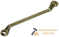 Ключ STAYER ТЕХНО, накидной, изогнутый, 6х7мм