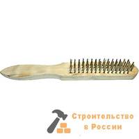 Корщетка ручная FIT, дерев ручка