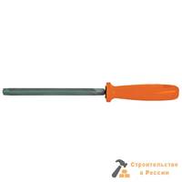 Напильник трехгранный для заточки пил Кратон №2 150 мм