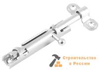 Шпингалет накладной, 80мм, узкий, цинк