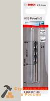 Сверло по металлу спиральное BOSCH  PointTec 3,2mm, 2шт.