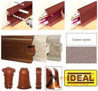 Заглушка левая и правая Ideal Гранит треви